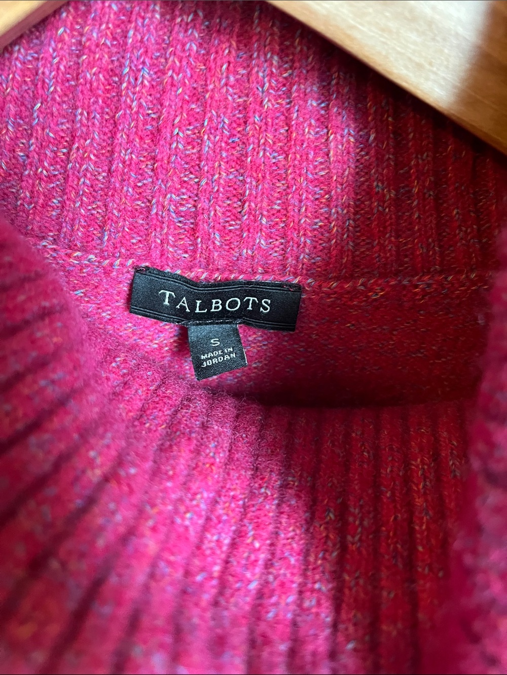 Talbots Fuchsia Sweater - Picture 2 of 5